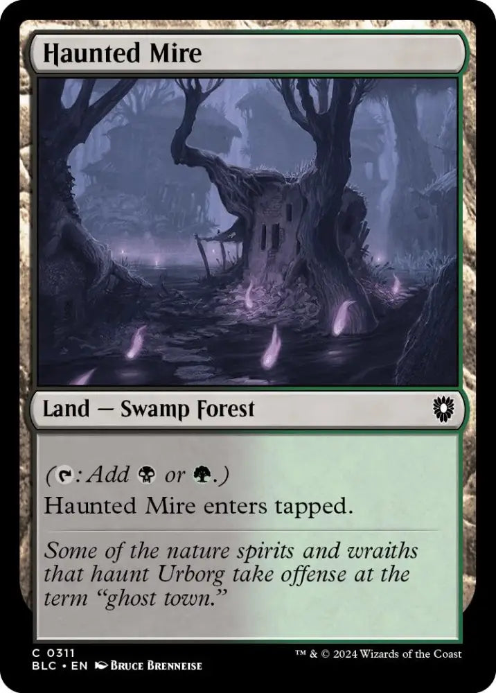 Haunted Mire [Bloomburrow Commander] - MTG Single