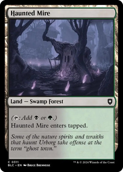 Haunted Mire [Bloomburrow Commander] - MTG Single