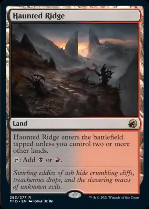 Haunted Ridge [Innistrad: Midnight Hunt] - MTG Single