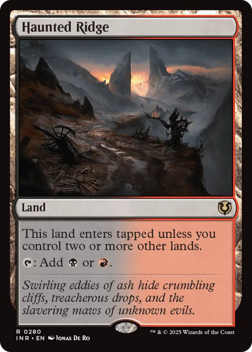 Haunted Ridge [Innistrad Remastered] - MTG Single