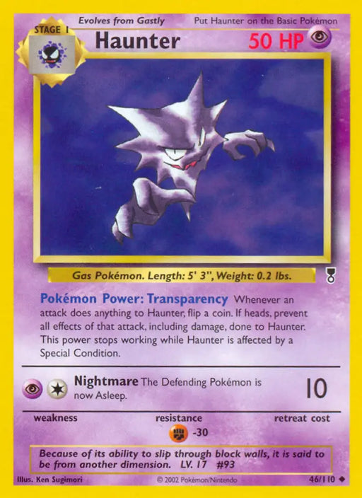 Haunter (46/110) [Legendary Collection] - Pokemon Single