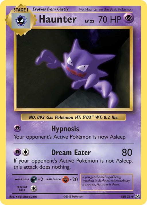 Haunter (48/108) [XY: Evolutions] - Pokemon Single
