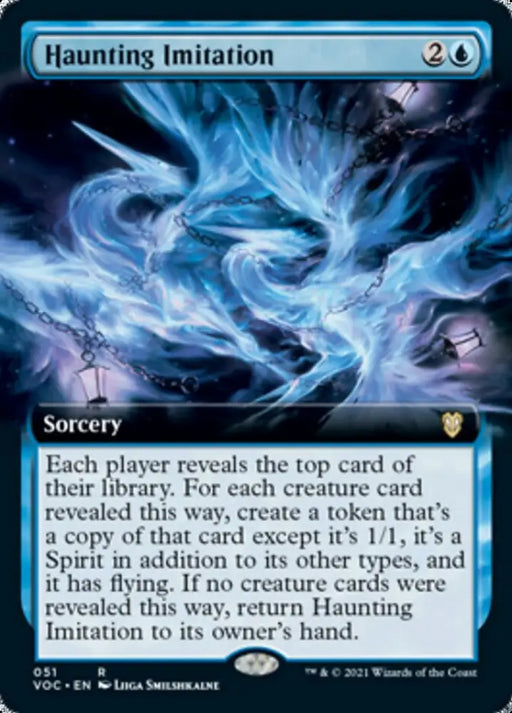 Haunting Imitation (Extended Art) [Innistrad: Crimson Vow Commander] - MTG Single