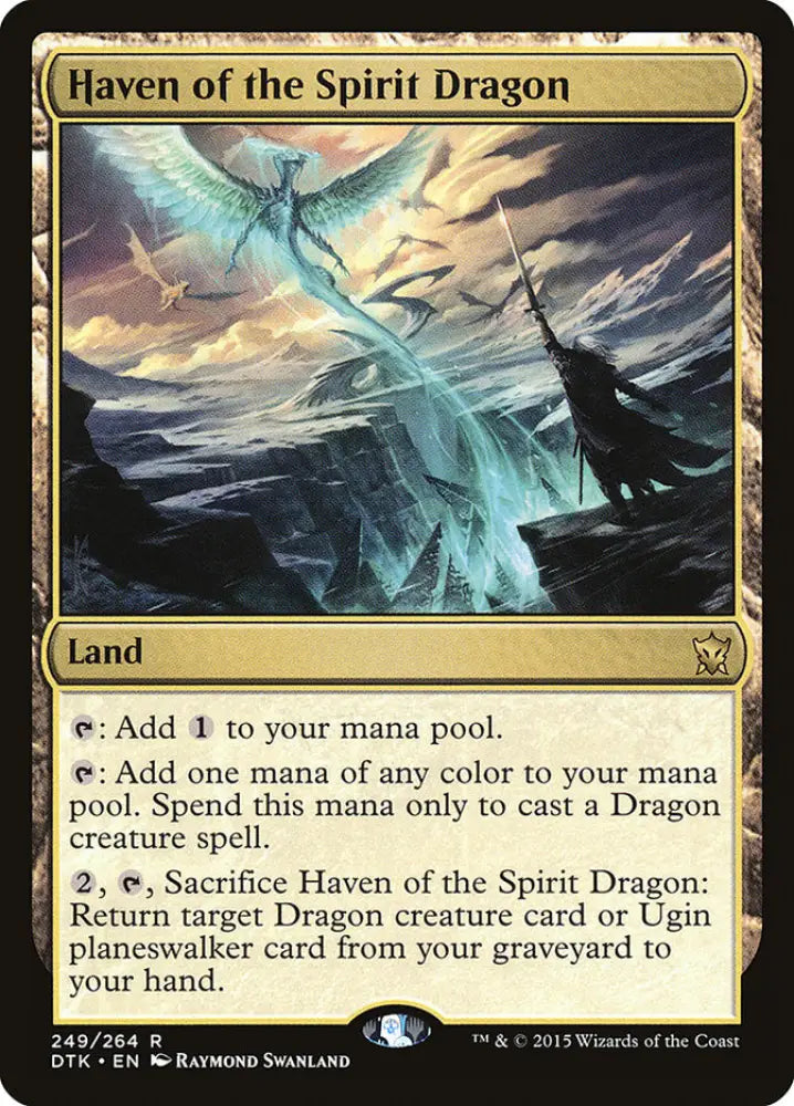 Haven of the Spirit Dragon [Dragons of Tarkir] - MTG Single
