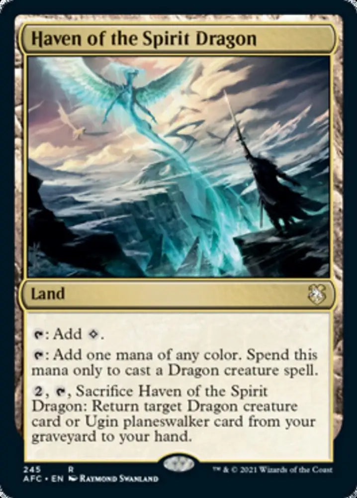 Haven of the Spirit Dragon [Dungeons & Dragons: Adventures in the Forgotten Realms Commander] - MTG Single
