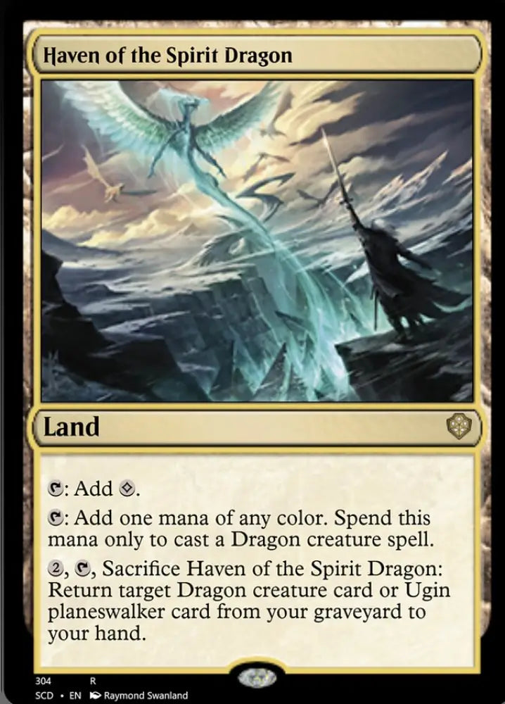 Haven of the Spirit Dragon [Starter Commander Decks] - MTG Single