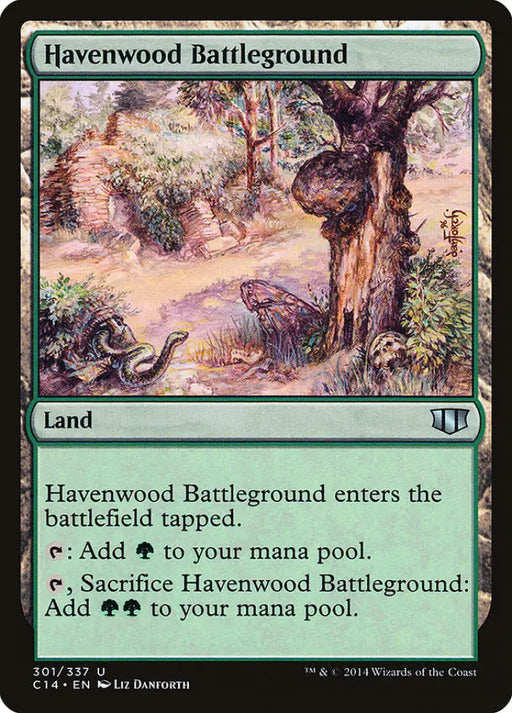 Havenwood Battleground [Commander 2014] - MTG Single