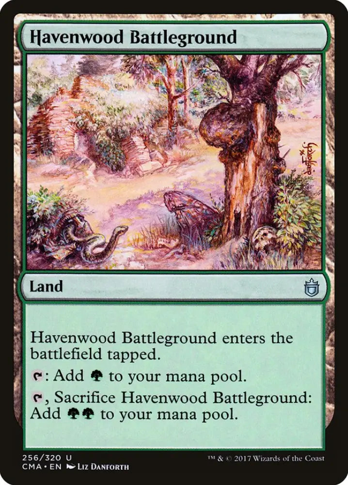 Havenwood Battleground [Commander Anthology] - MTG Single