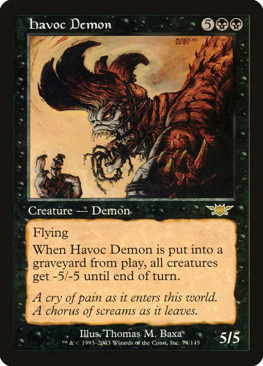 Havoc Demon [Legions] - MTG Single
