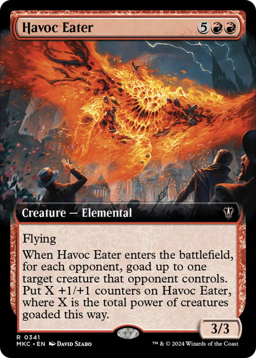 Havoc Eater (Extended Art) [Murders at Karlov Manor Commander] - MTG Single