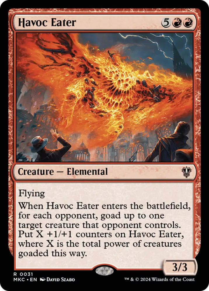 Havoc Eater [Murders at Karlov Manor Commander] - MTG Single