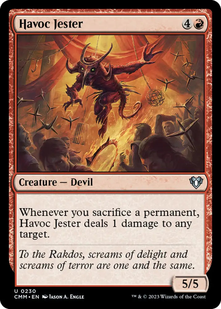 Havoc Jester [Commander Masters] - MTG Single