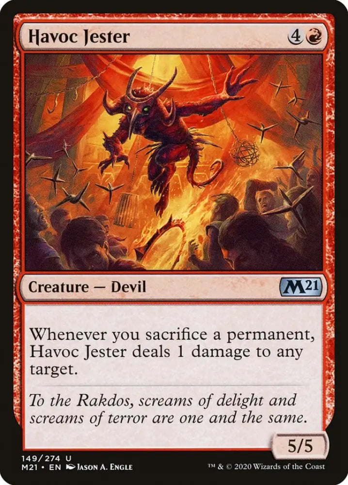 Havoc Jester [Core Set 2021] - MTG Single