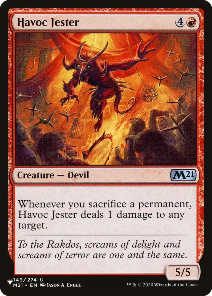 Havoc Jester [The List] - MTG Single