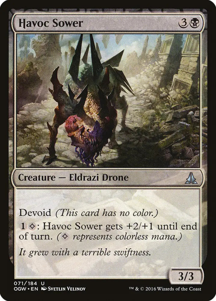 Havoc Sower [Oath of the Gatewatch] - MTG Single