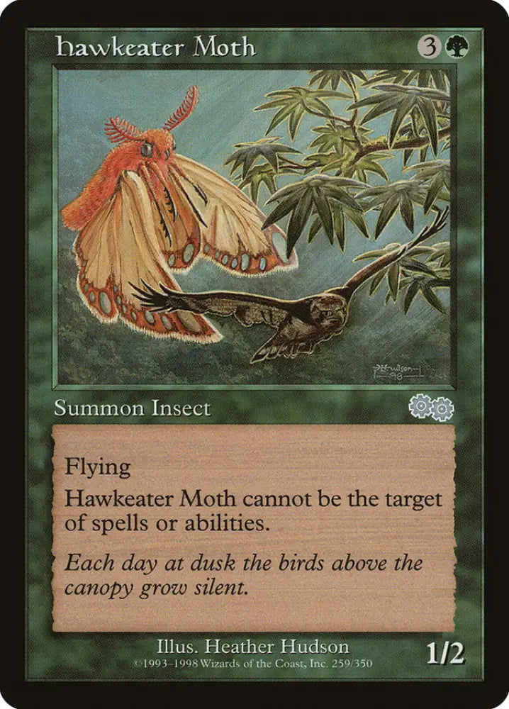 Hawkeater Moth [Urza’s Saga] - MTG Single