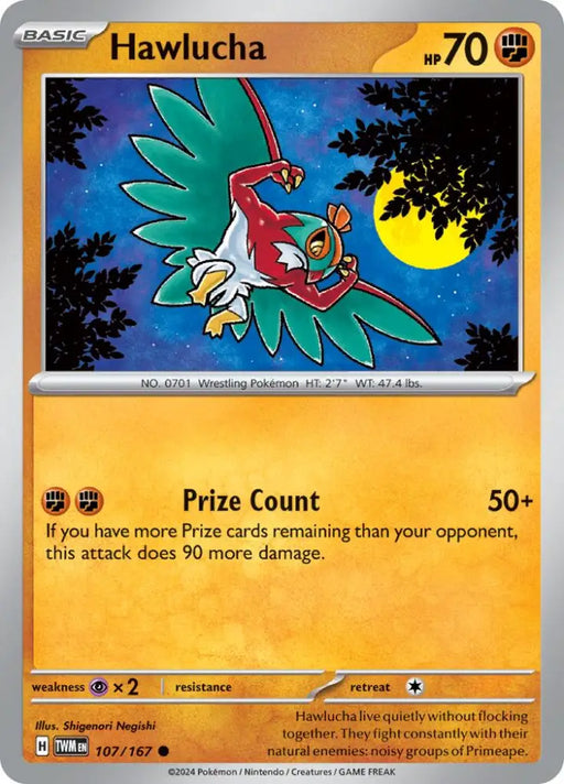 Hawlucha (107/167) [Scarlet & Violet: Twilight Masquerade] - Pokemon Single