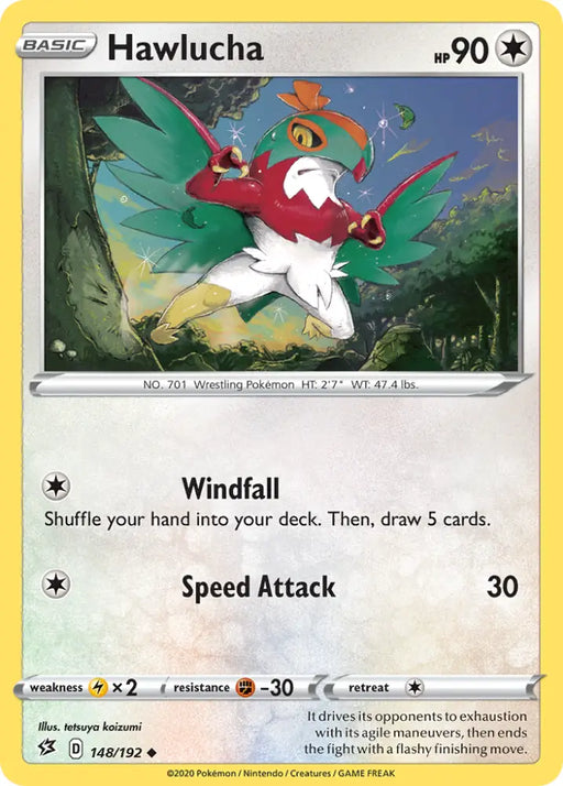 Hawlucha (148/192) [Sword & Shield: Rebel Clash] - Pokemon Single