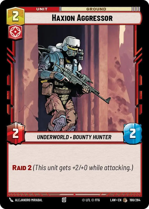 Haxion Aggressor (190/264) [A Lawless Time]