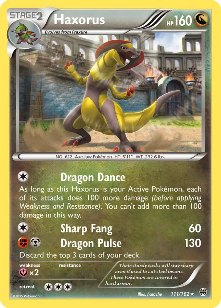Haxorus (111/162) [XY: BREAKthrough] - Pokemon Single