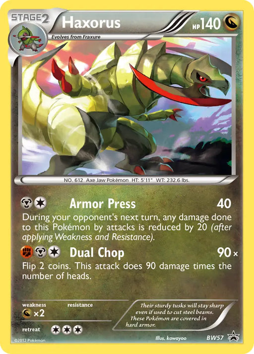 Haxorus (BW57) [Black & White: Black Star Promos] - Pokemon Single