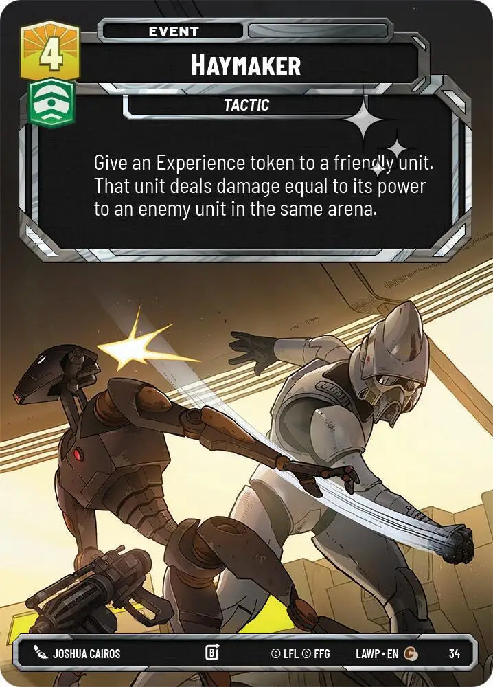 Haymaker (Foil) (34) [A Lawless Time - Weekly Play Promos]