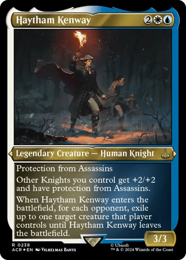 Haytham Kenway (Foil Etched) [Assassin’s Creed] - MTG Single