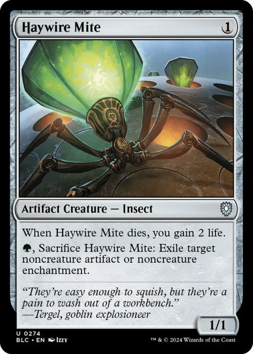 Haywire Mite [Bloomburrow Commander] - MTG Single