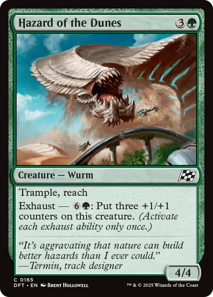 Hazard of the Dunes [Aetherdrift] - MTG Single