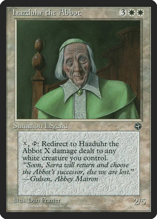 Hazduhr the Abbot [Homelands] - MTG Single