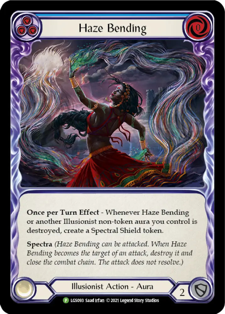 Haze Bending [LGS093] (Promo) Cold Foil - Flesh And Blood Single