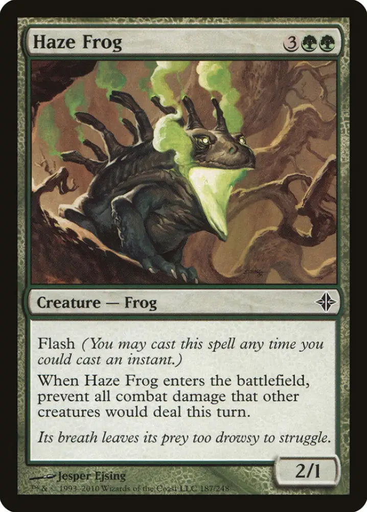 Haze Frog [Rise of the Eldrazi] - MTG Single