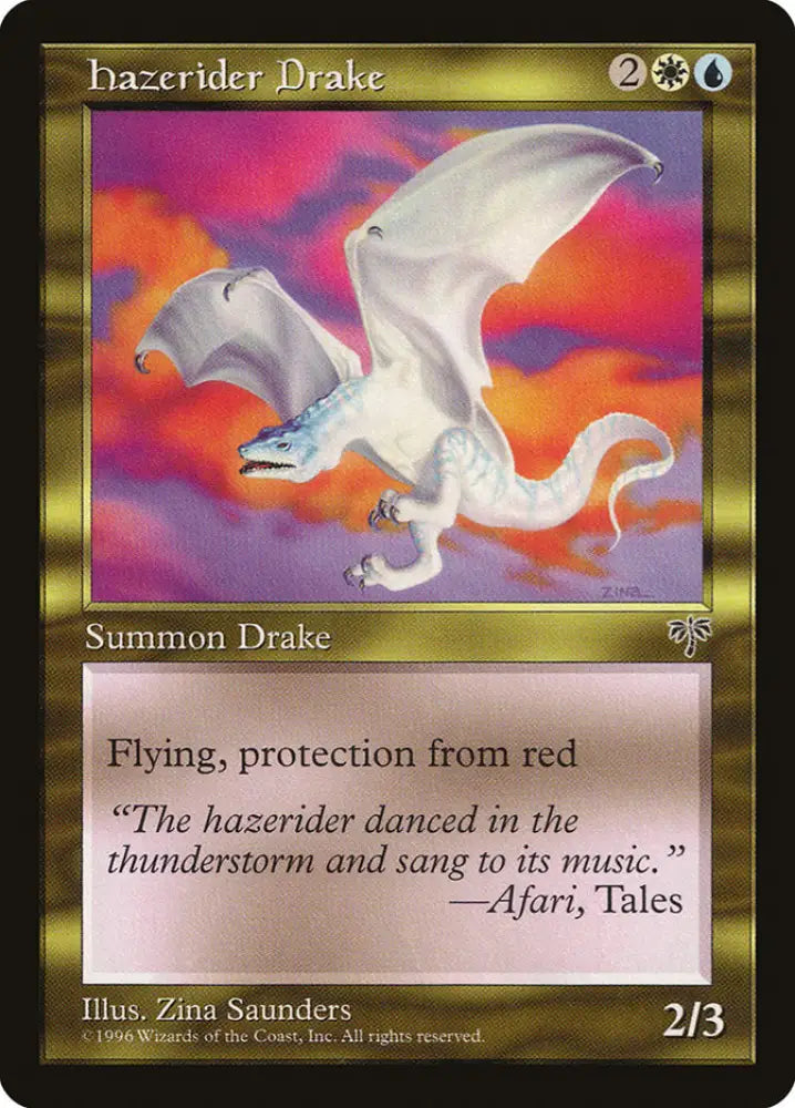 Hazerider Drake [Mirage] - MTG Single