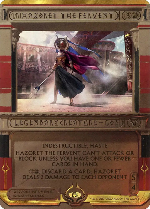 Hazoret the Fervent (Invocation) [Amonkhet Invocations] - MTG Single