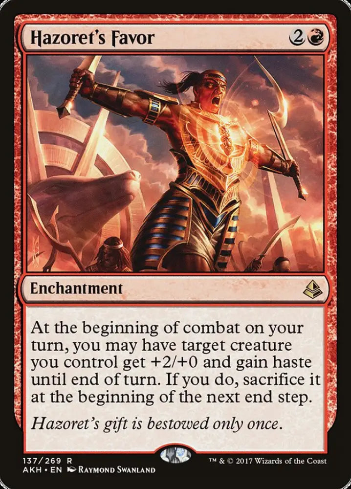Hazoret’s Favor [Amonkhet] - MTG Single