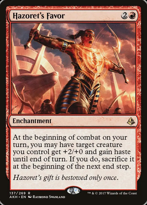 Hazoret’s Favor [Amonkhet] - MTG Single