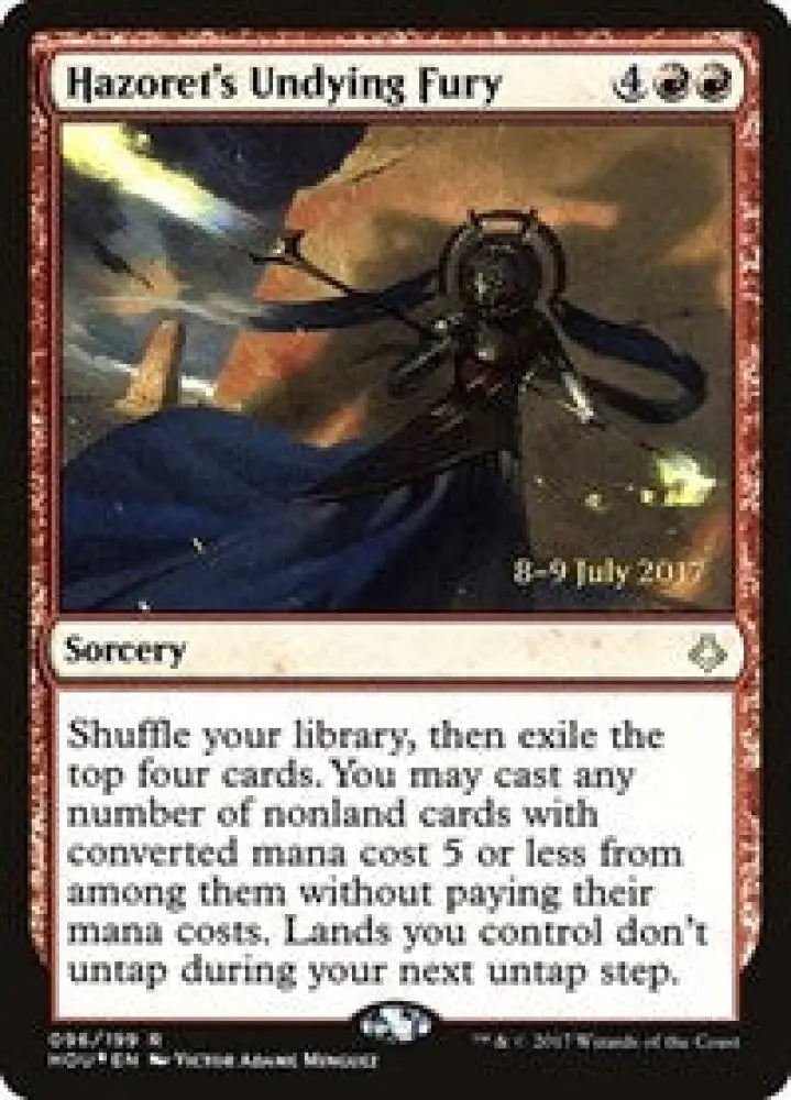 Hazoret's Undying Fury (96) [Prerelease Cards]