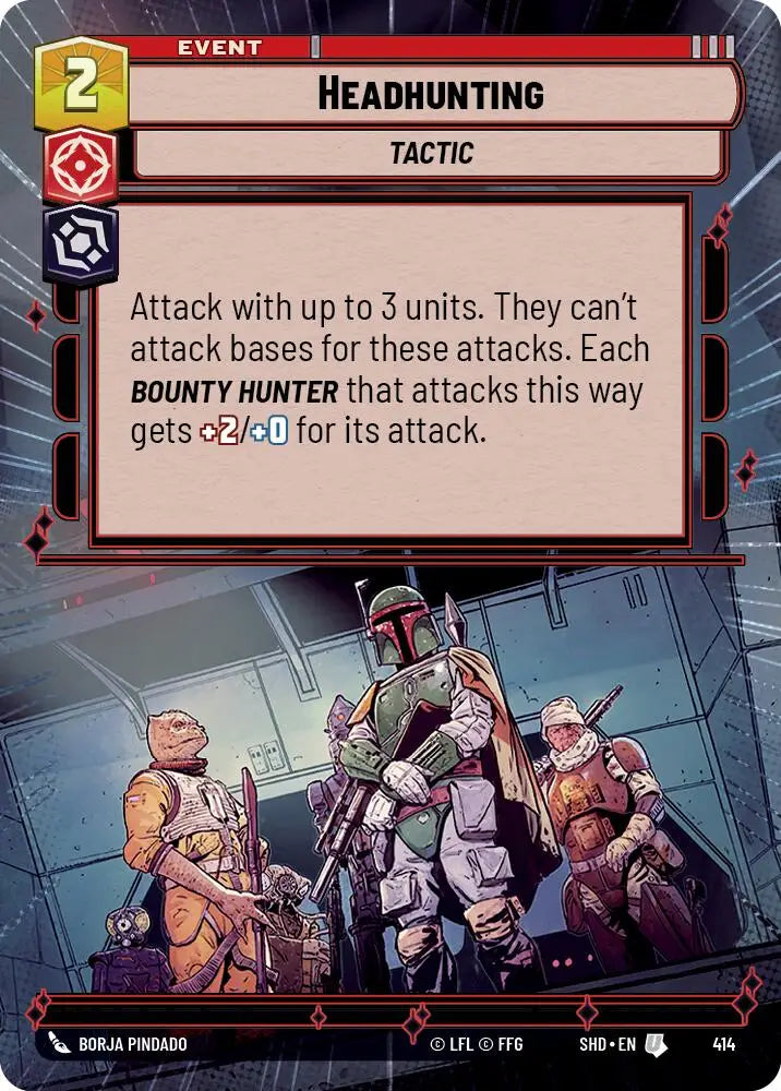 Headhunting (Hyperspace) (414) [Shadows of the Galaxy] - Star Wars: Unlimited Single