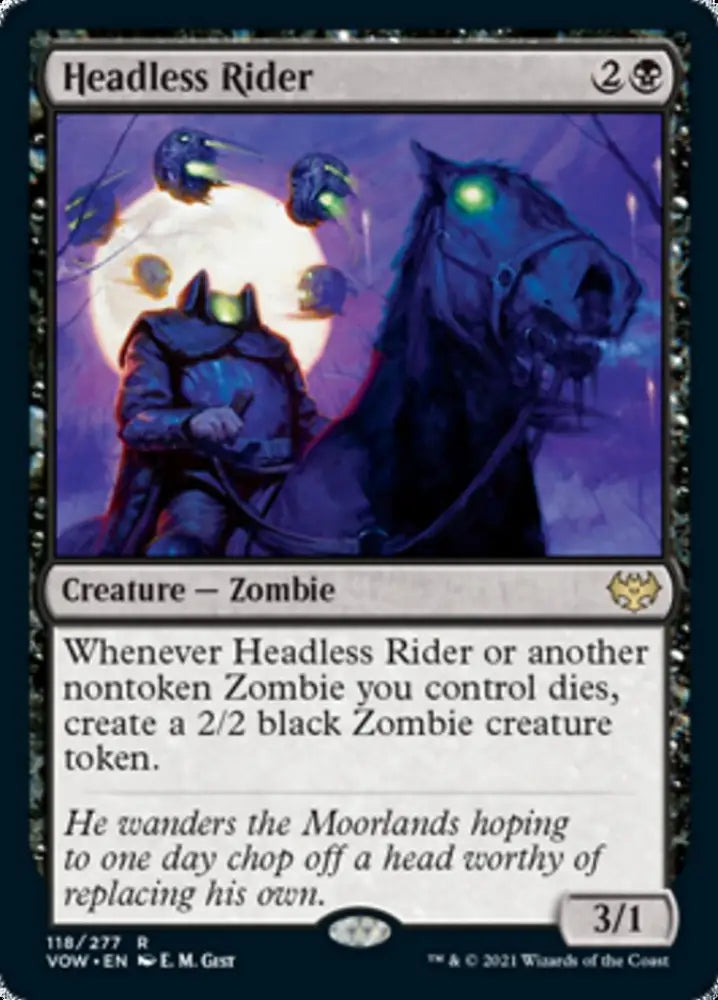 Headless Rider [Innistrad: Crimson Vow] - MTG Single