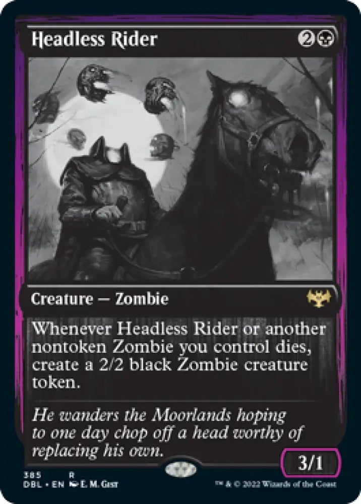 Headless Rider [Innistrad: Double Feature] - MTG Single