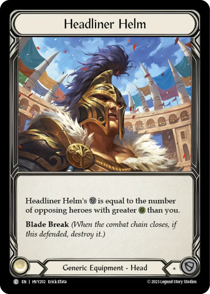 Headliner Helm [Heavy Hitters] - Flesh And Blood Single