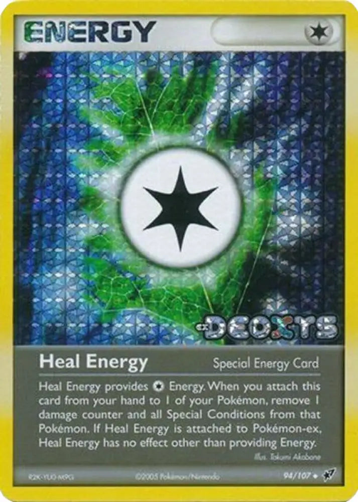 Heal Energy (94/107) (Stamped) [EX: Deoxys] - Pokemon Single