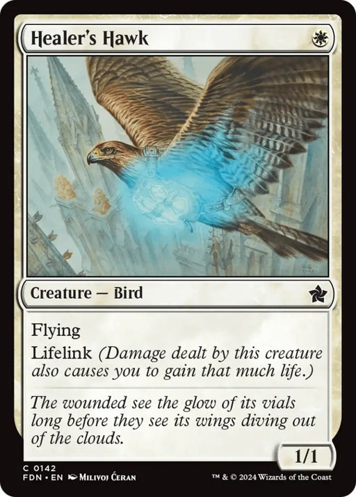 Healer’s Hawk [Foundations] - MTG Single