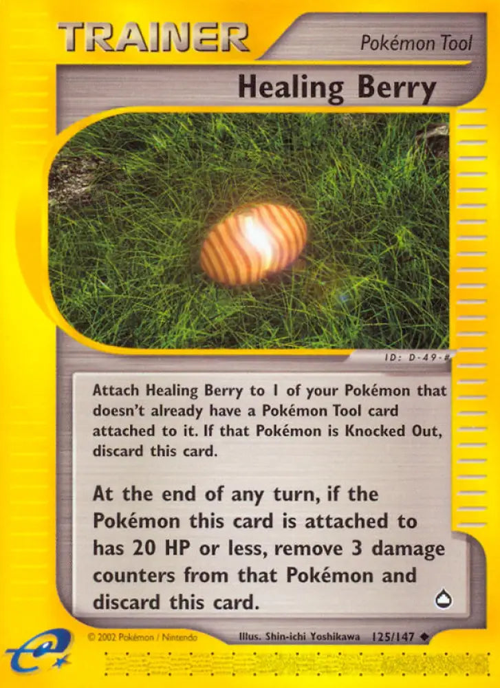 Healing Berry (125/147) [Aquapolis] - Pokemon Single