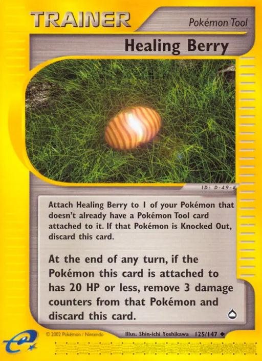 Healing Berry (125/147) [Aquapolis] - Pokemon Single