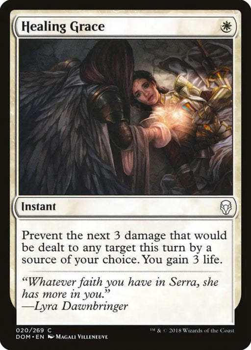 Healing Grace [Dominaria] - MTG Single