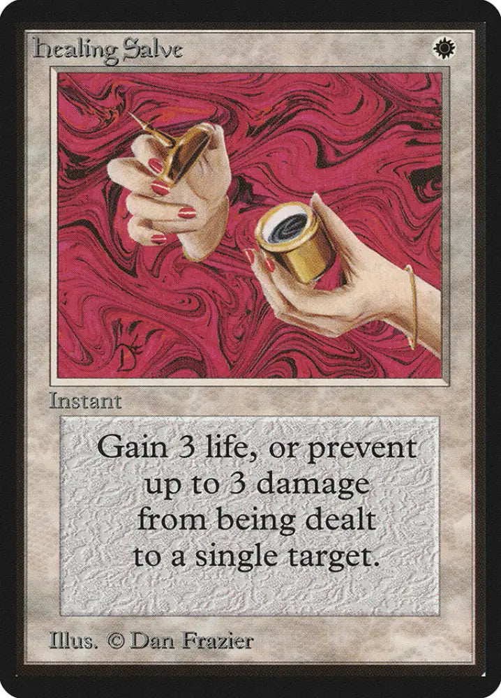 Healing Salve [Beta Edition] - MTG Single