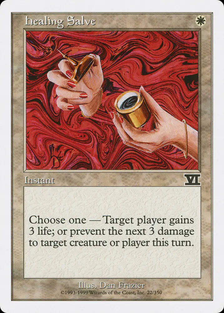 Healing Salve [Classic Sixth Edition] - MTG Single