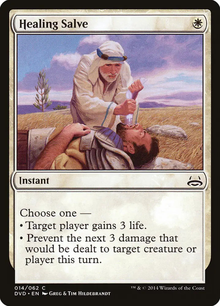 Healing Salve (Divine vs. Demonic) [Duel Decks Anthology] - MTG Single
