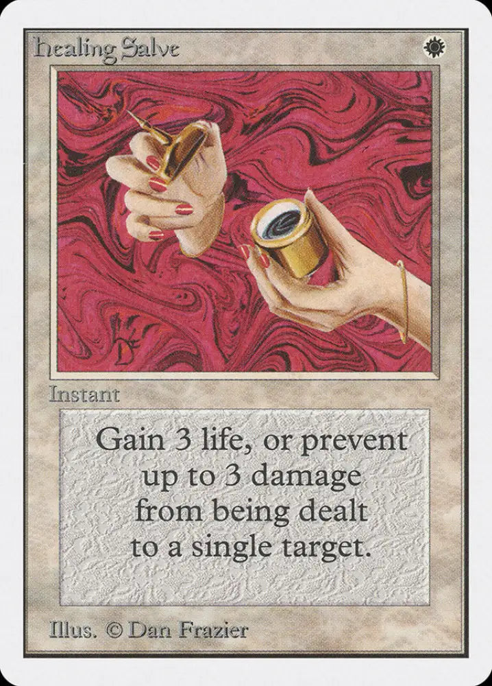 Healing Salve [Unlimited Edition] - MTG Single